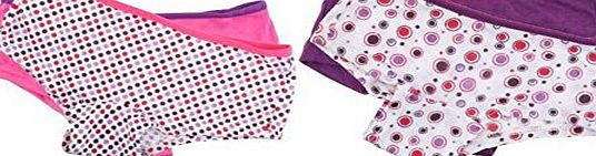 RJM Accessories 4 Pairs Girls Shortie Briefs Knickers (5-6 yrs)