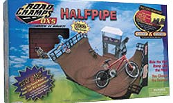 Road Champs Half Pipe Stunt Set