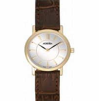 Roamer Ladies Limelight Brown Strap Watch