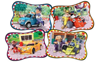 Roary the Racing Car - 4 Jigsaws