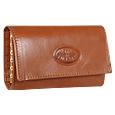 Robe di Firenze Brown Calf Leather Key Holder