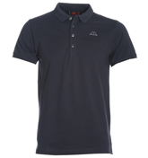 Darius Dark Violet Pique Polo Shirt