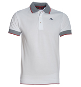 Roar White Pique Polo Shirt