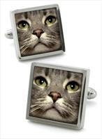 Robert Charles Cat Cufflinks by