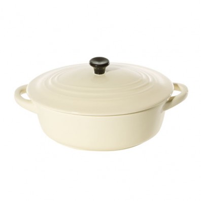 Ceramic Oval 17cm Casserole JM-213