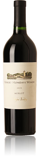 Robert Mondavi Merlot 2005, Napa Valley 12 x