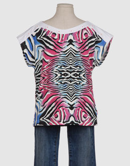 TOPWEAR Short sleeve t-shirts GIRLS on YOOX.COM