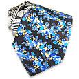 Roberto Cavalli Animal and Flower Print Silk Tie