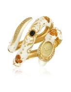 Roberto Cavalli Eva Snake - Enamel and Swarovski Crystal Snake