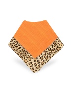 Leopard Frame Signature Silk Square Scarf