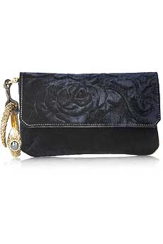 Velvet bracelet pochette