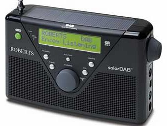 Solar DAB 2 Radio in Black `SOLAR DAB2