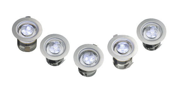 5x 3 LED lighting kit