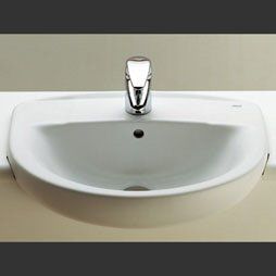 Laura Semi-Recessed Basin (Single Tap Hole)