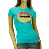 RocaWear Roc Lips T-Shirt (Aqua)