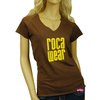 s V Neck Classic T-Shirt (Chocolate)