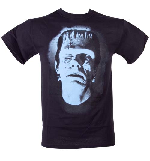 Mens Glow In The Dark Frankenstein Face