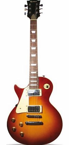 Rockburn LP2 Electric Left Handed Guitar - Sunburst