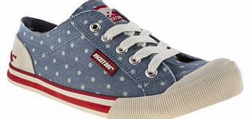 womens rocket dog pale blue jazzin iv chambray