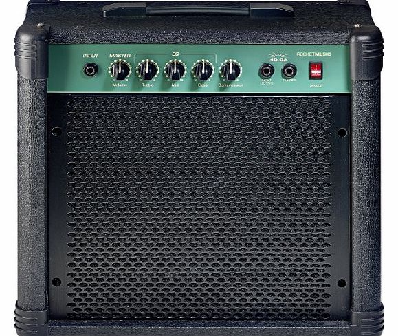 Rocket  BA40 40W Bass Guitar Amplifier - Black