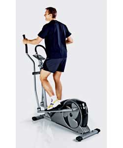 Black Silver Cross Trainer