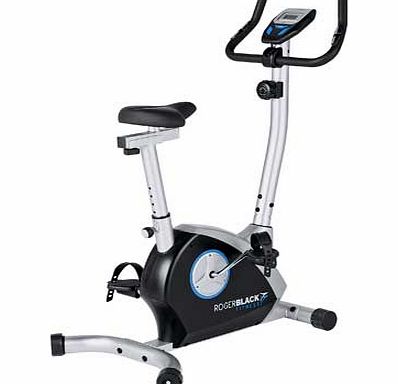 Roger Black Silver Magnetic Exercise Bike