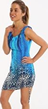 Roidal, 1295[^]270963 Sauvage Blue Vera Dress - Blue Print