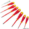 7 Piece VDE Screwdriver Set With All