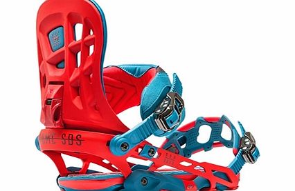 Rome 390 Boss Bindings - Red