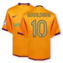 Nike 06-07 Barcelona away (Ronaldinho 10)