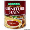 Rich Teak Hardwood Furniture Stain 750ml