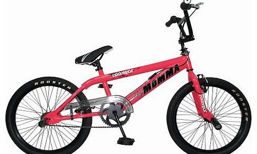 Rooster Big Momma Spoke 2011 Girls BMX Bike - Neon Pink, 20 Inch