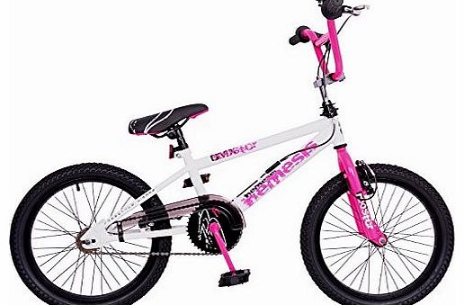 Nemesis BMX Bike - White/Pink