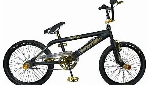 Rooster New 2013 Attitude Matt Black BMX Bike