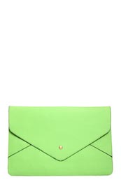 Large Soft PU Envelope Clutch