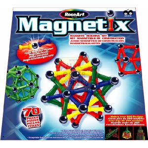 RoseArt 70 Piece Magnetix Classic Building Set