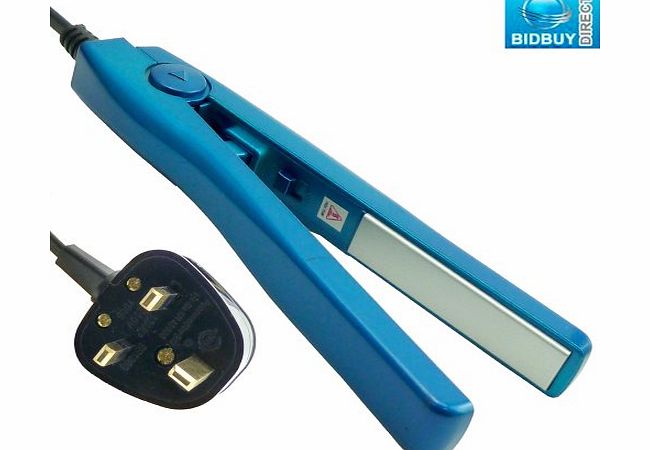 Rose Evans Mini Hair Straighteners - 4 Colors (Blue)