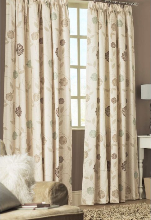 Natural Lined Curtains