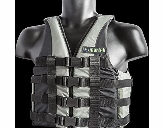 Rota Marine Kayak Ski Buoyancy Aid Impact Life Jacket Pfd Vest - Colour: Grey - Size: M 40/60Kg