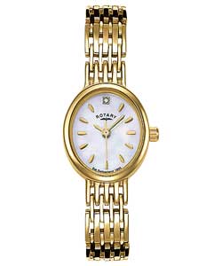 Ladies Gold Bracelet Watch