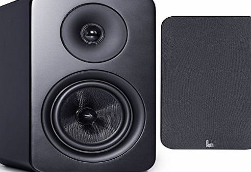 Roth Audio OLI RA2 5.25 inch 2 Way Pair Of Bookshelf Design Speakers - Black