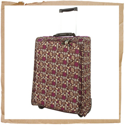 Garden Wheeled Bag Brown