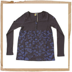 Roxy Ginger Top Navy