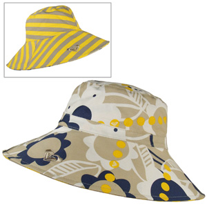 Roxy Hula Girl Reversible sun hat