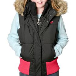 roxy Junior Lady Lucky Gilet - Caviar