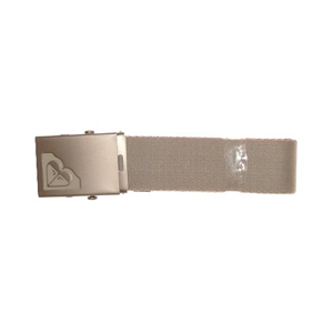 Roxy Ladies Roxy Big Heart Webbin Belt. Natural