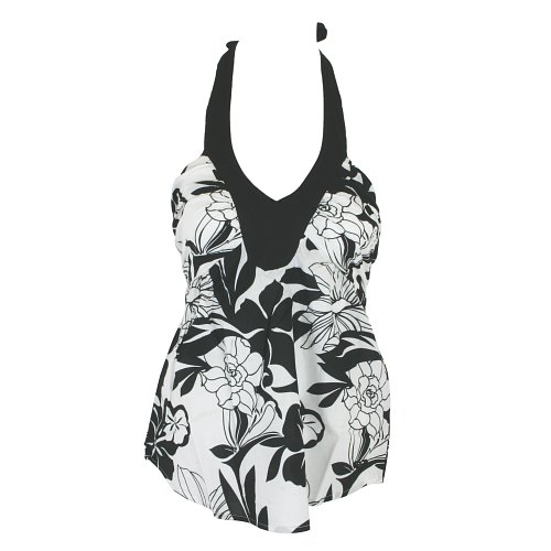 Ladies Roxy Cocoa Paradise Halter Top Jet