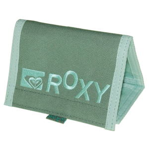 Ladies Roxy Small Money Purse. Green