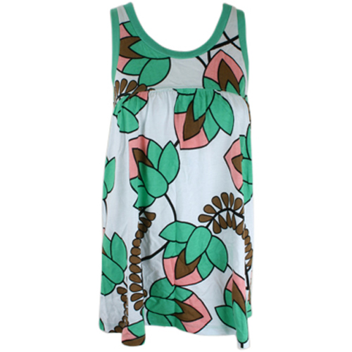 Ladies Roxy Water Lotus Top Kelly Green