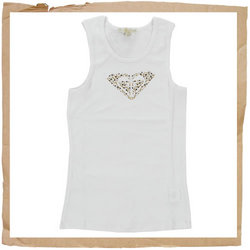 Lili Studds Vest White